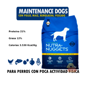 Nutra-Nuggets Maintenance for Dogs PancitasPets.cl