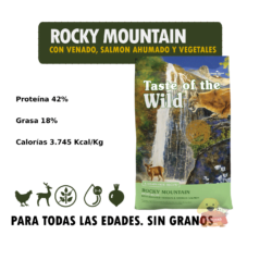 Taste of the Wild Rocky Mountain Detail