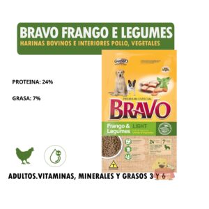 Bravo Frango e legumes light Detlles