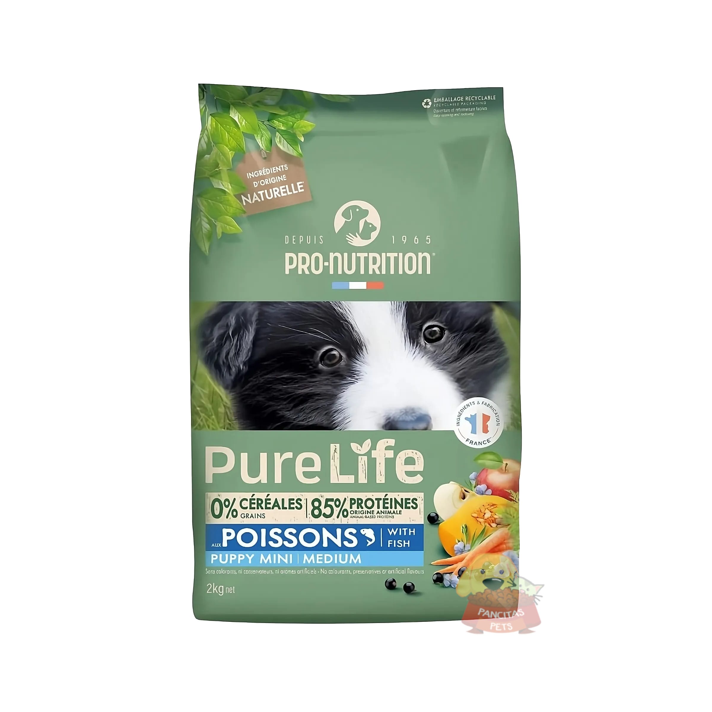 Pure Life Puppy mini & medium 2Kg Pancitaspets