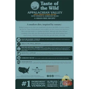 Taste of the Wild Appalachian Valley un sabor único