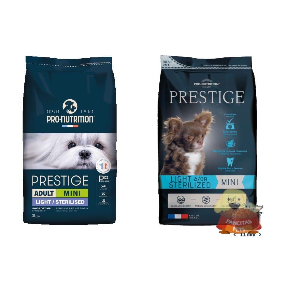 Prestige Adult mini light sterilised Versiones nueva - antigua