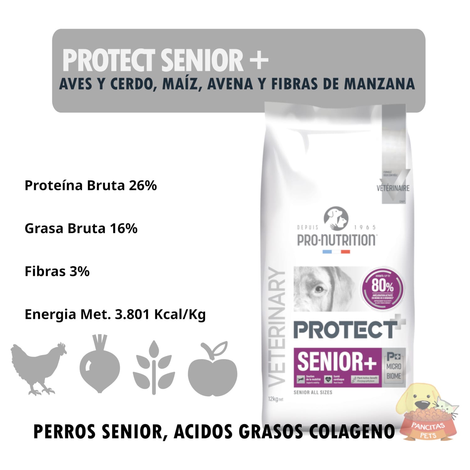 protect senior+- Detalles