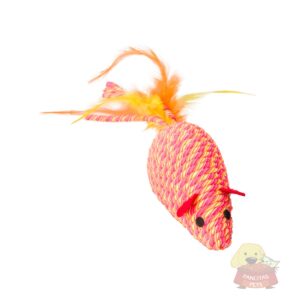 Spot Elasteeez Mouse Con Plumas NARANJA