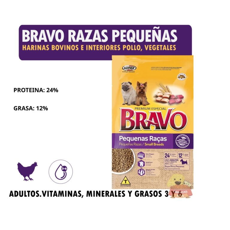 Bravo Razas Pequeñas - Detalle