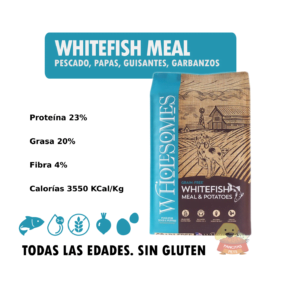 Wholesomes Grain Free Whitefish Meal Detalles