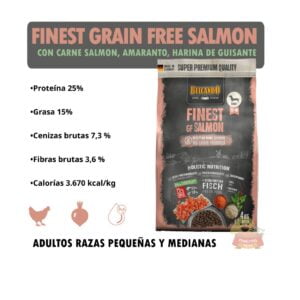 Belcando Finest GF Salmon Detalle