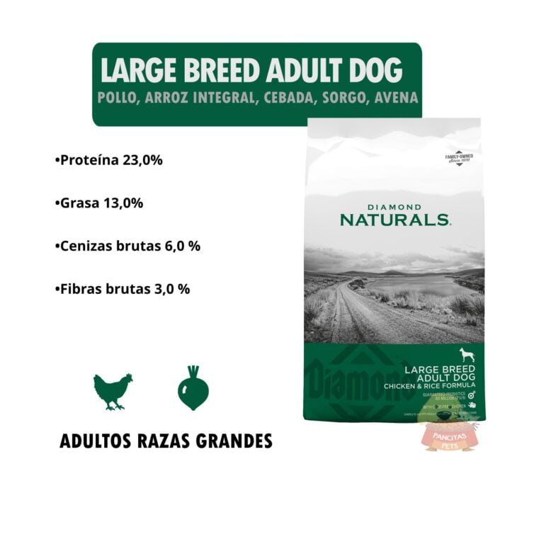 Diamond Naturals Large Breed Adult Dog Detalle