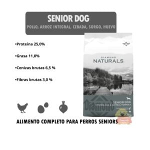 Diamond Naturals Senior Dog Detalle