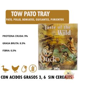 Taste Of The Wild Duk Tray Detalle