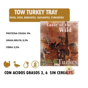 Taste Of The Wild Turkey Tray Detalles