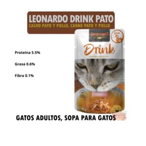 Leonardo Drink Pato Detalle