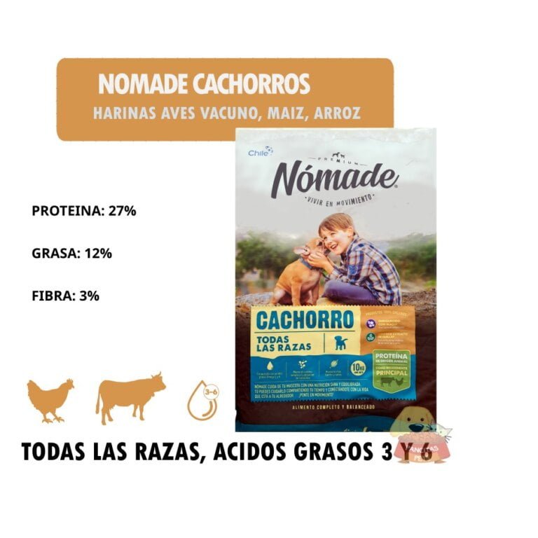 Nómade Cachorros Detalle.