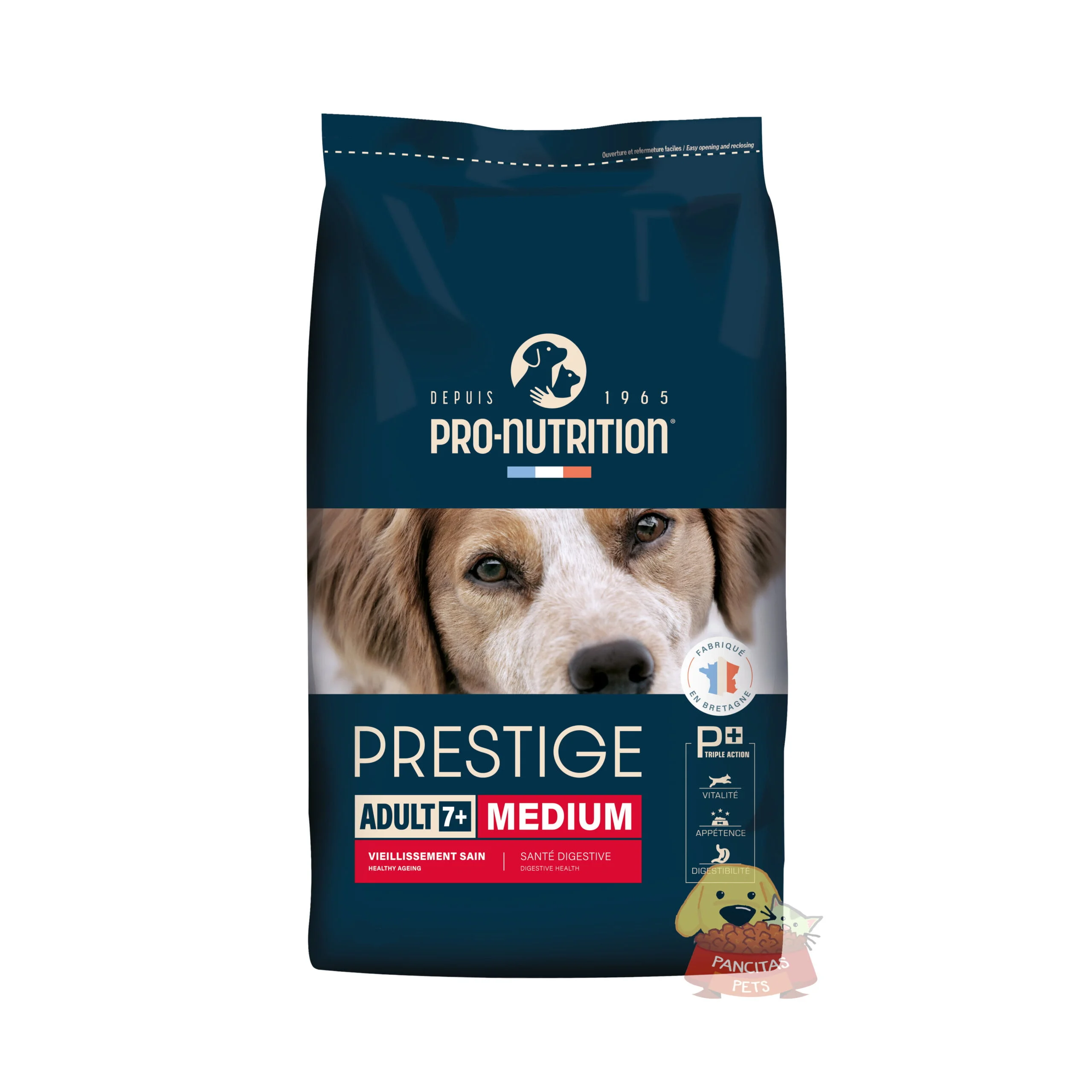 Dog Adult 7+ medium Pancitaspets