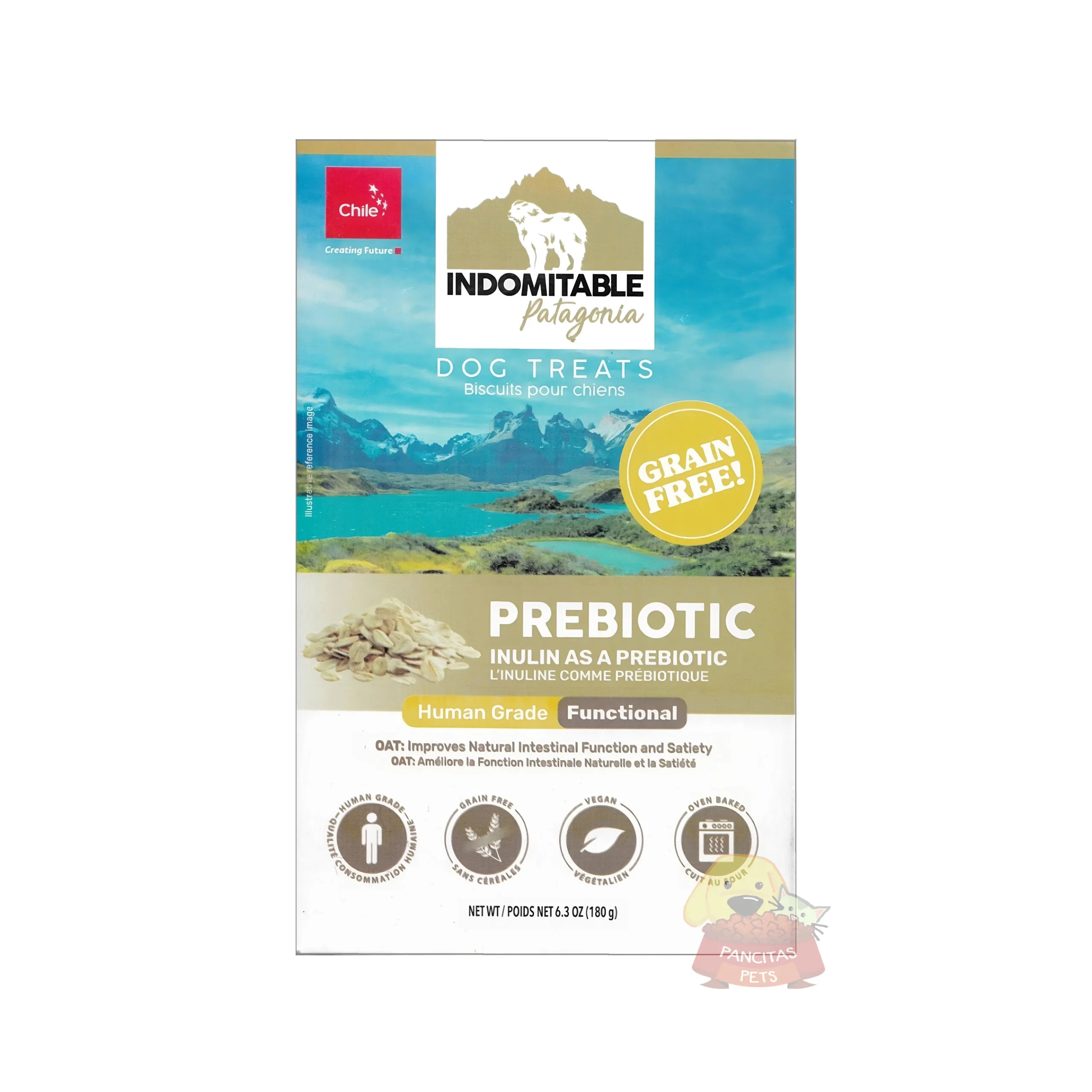 Indomitable Grain free Avena Pancitaspets