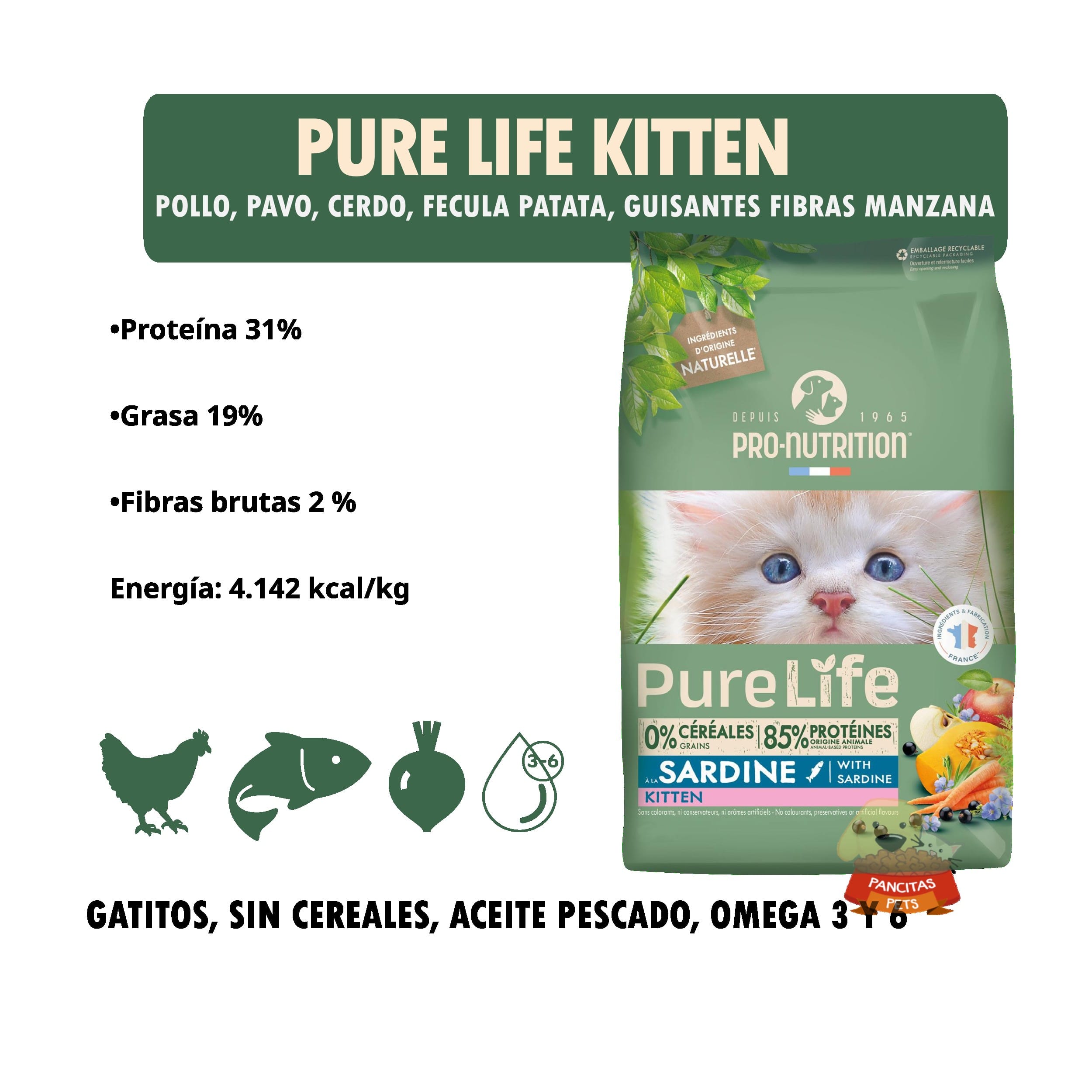 Pure Life Kitten - Detalle