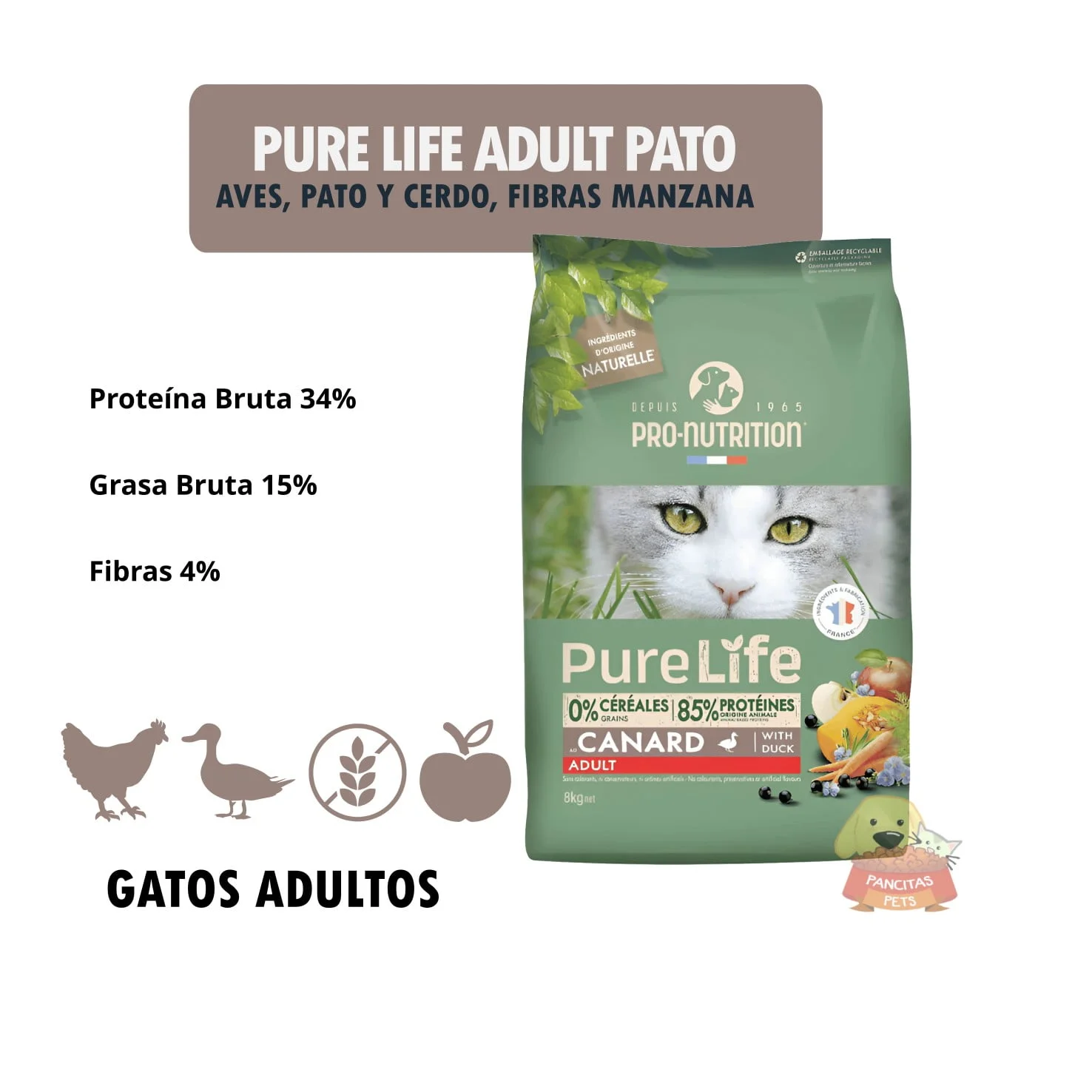 pure life adult PATO (Dinde)