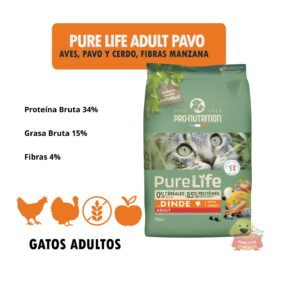 Pure Life Adult Pavo (Dinde) Detalle