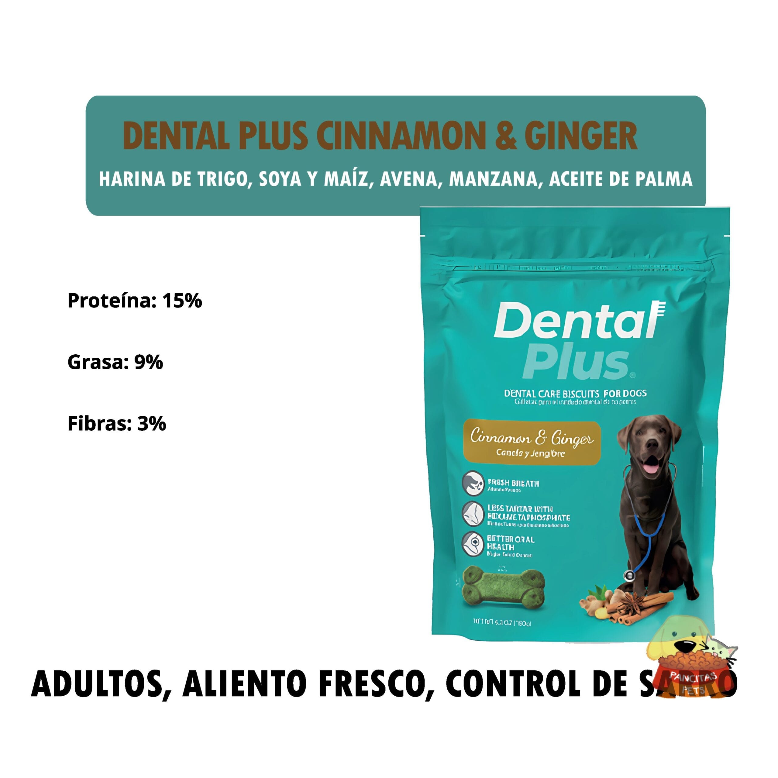 Dental Plus Cinnamon & Ginger - Detalles