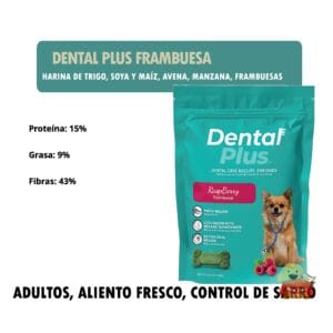 Dental Plus Frambuesa- Detalles