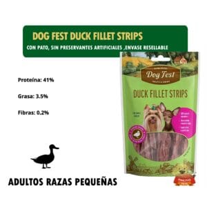 Dog Fest Duck Fillet Strips - Detalle