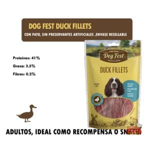 Dog Fest Duck Fillets - Detalle