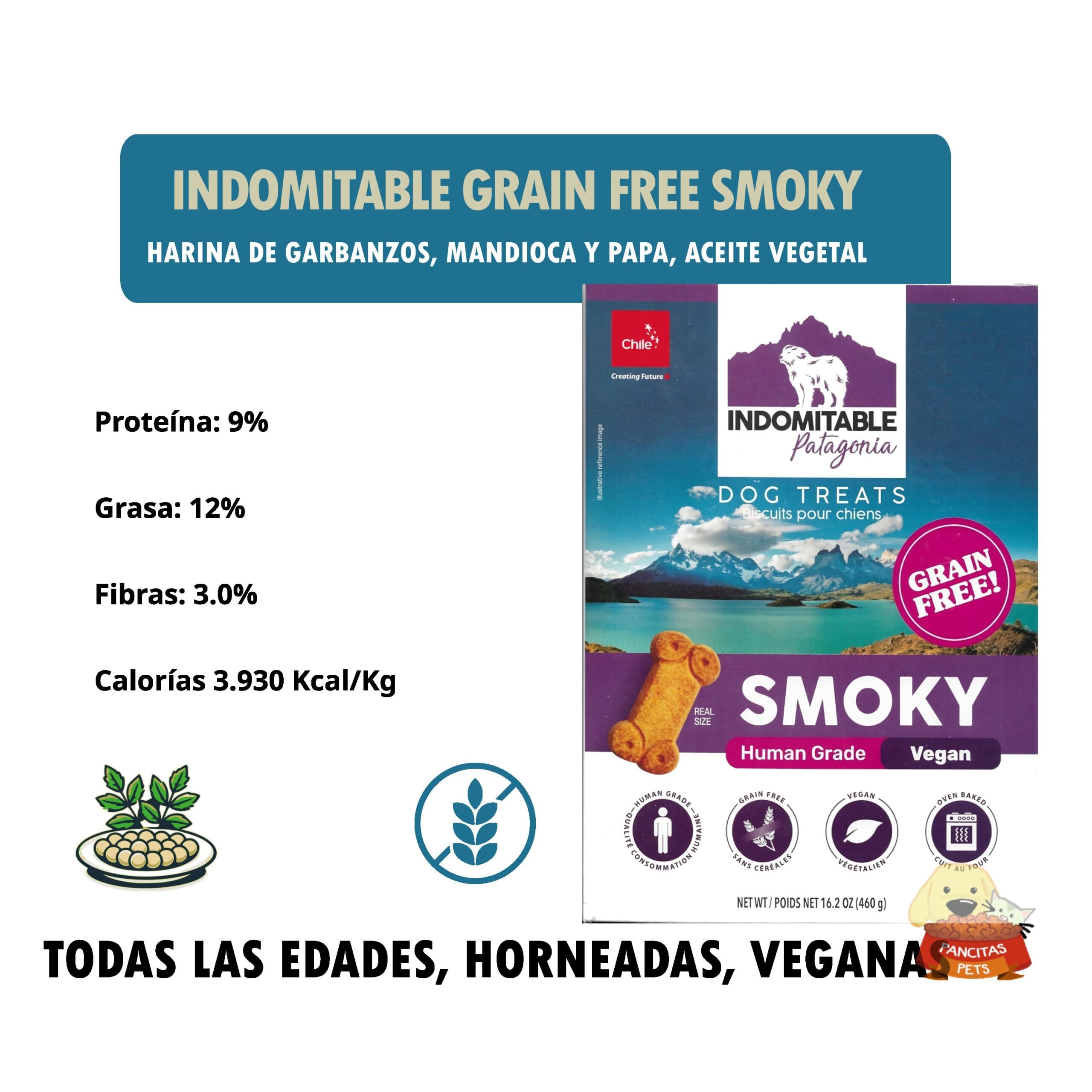 Indomitable Grain Free Smoky - Detalles