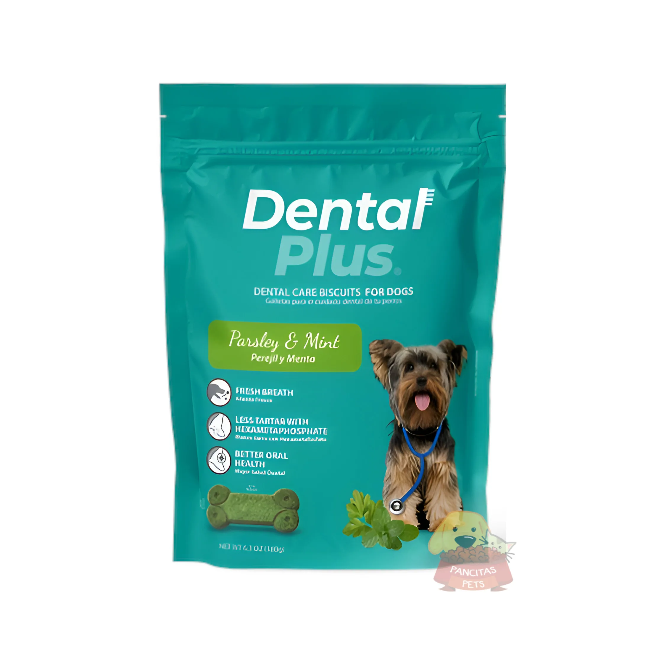 Dental Plus perejil & menta Pancitaspets.cl