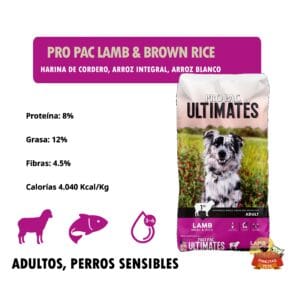 Pro Pac Lamb & Brown Rice - Detalles