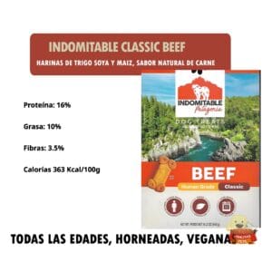 Indomitable Classic Beef - Detalles