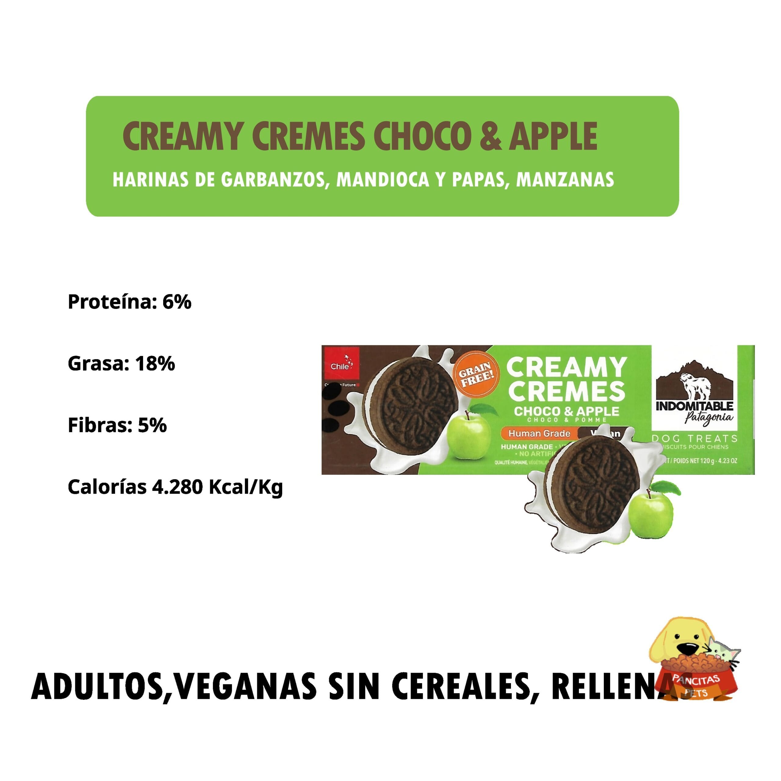 Indomitable Creamy Cremes Choco & Apple - Detalles