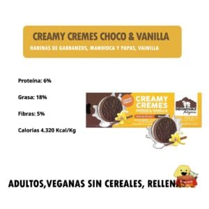 Indomitable Creamy Cremes Choco & Vanilla - Detalles