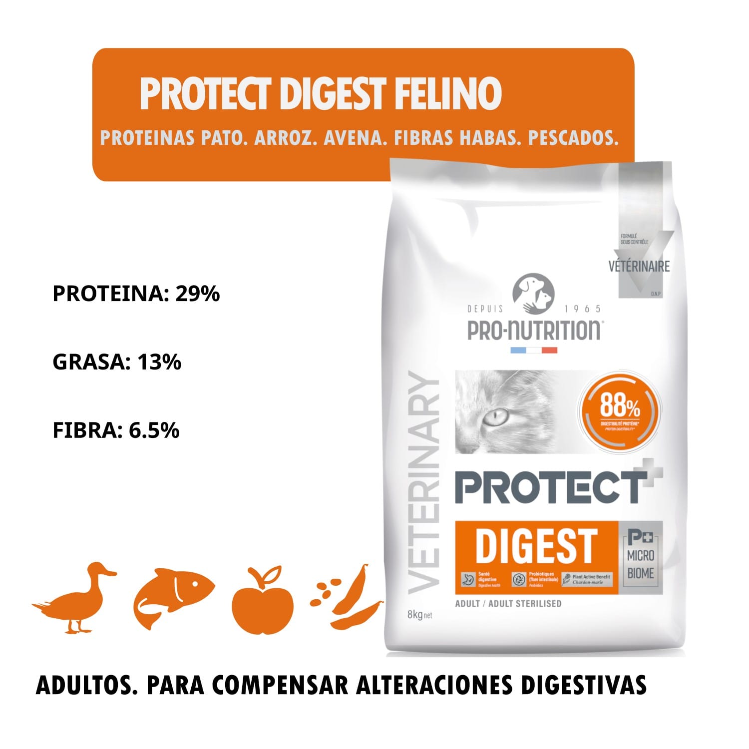 Protect Digest Felino - Detalles