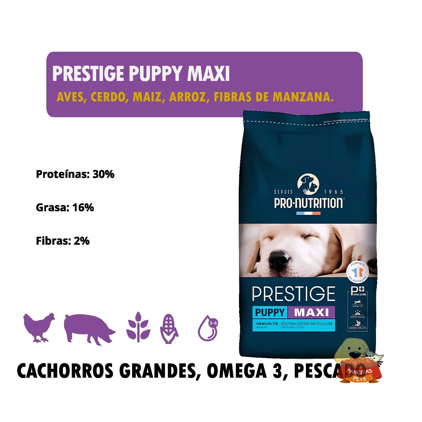 Prestige Canino Puppy Maxi Detalles