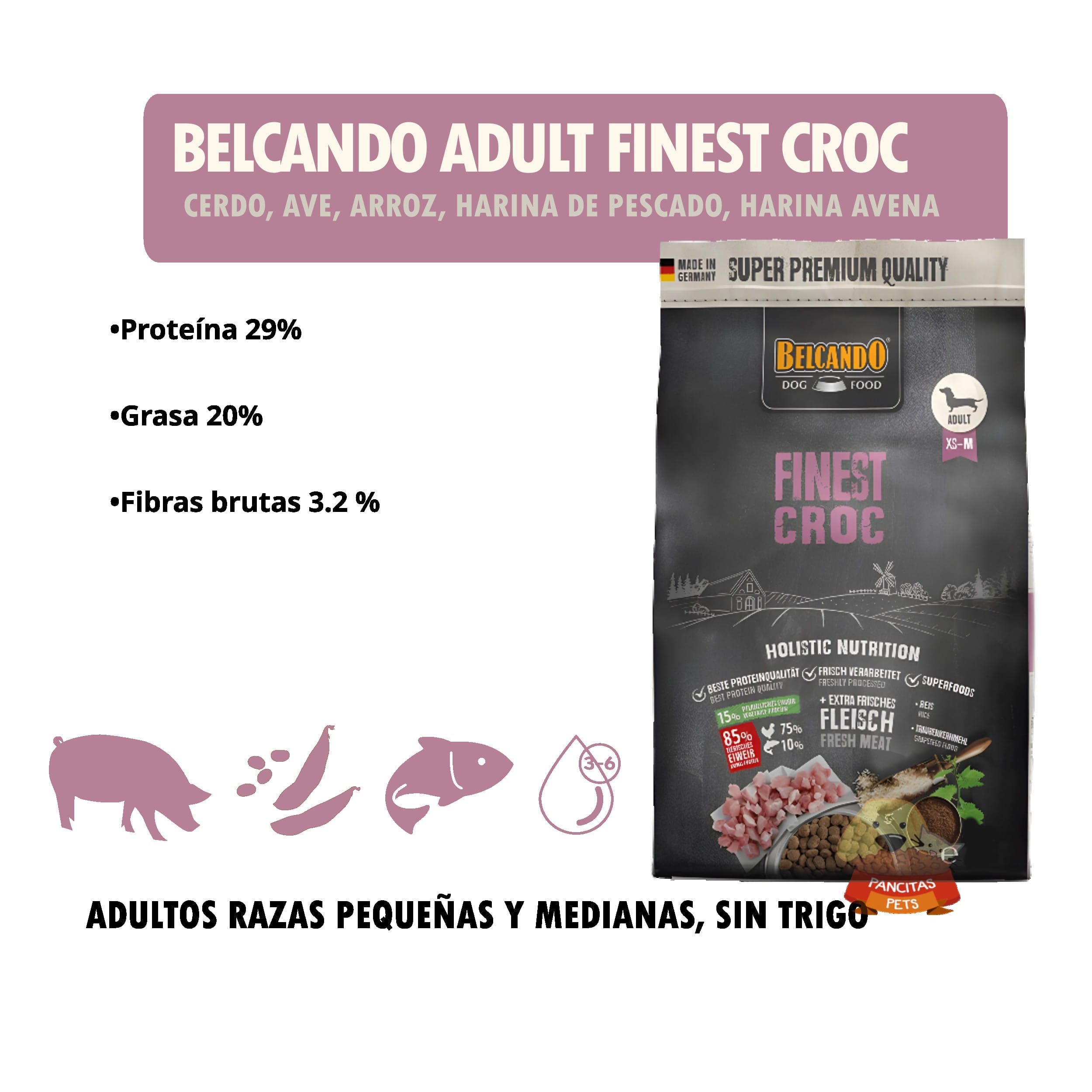 Belcando-Adult-Finest Croc - Detalles