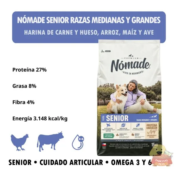 NOMADE Senior - Detalle