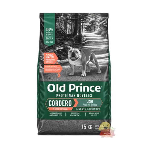 Old Prince light cordero perros Pancitaspets